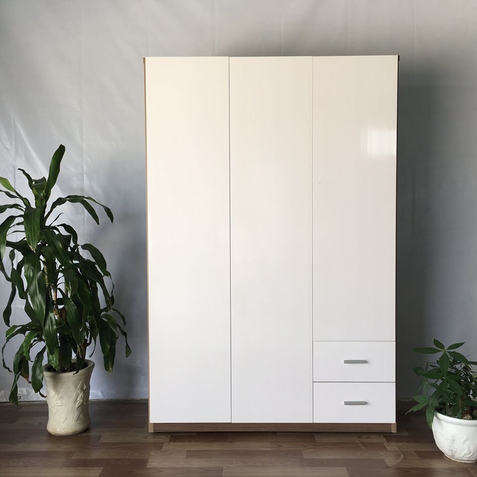 Tủ áo Juno Sofa  MRC 123*185*47 cm (màu trắng)