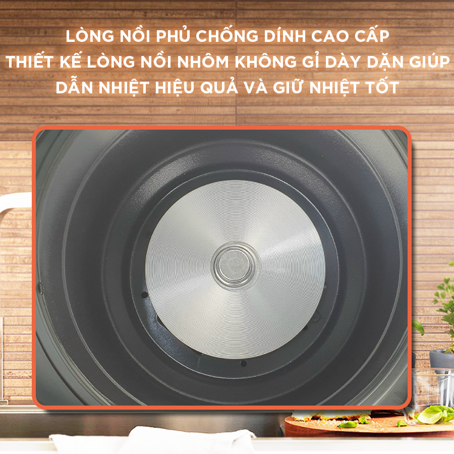 Nồi Cơm Điện Tử Perfect PF-C308 - Hàng Chính Hãng