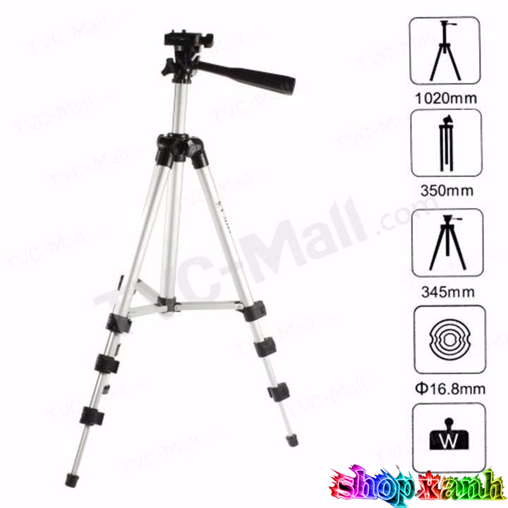 Chân Điện Thoại Và Máy Ảnh Tripod 3110 cao 1.2 m