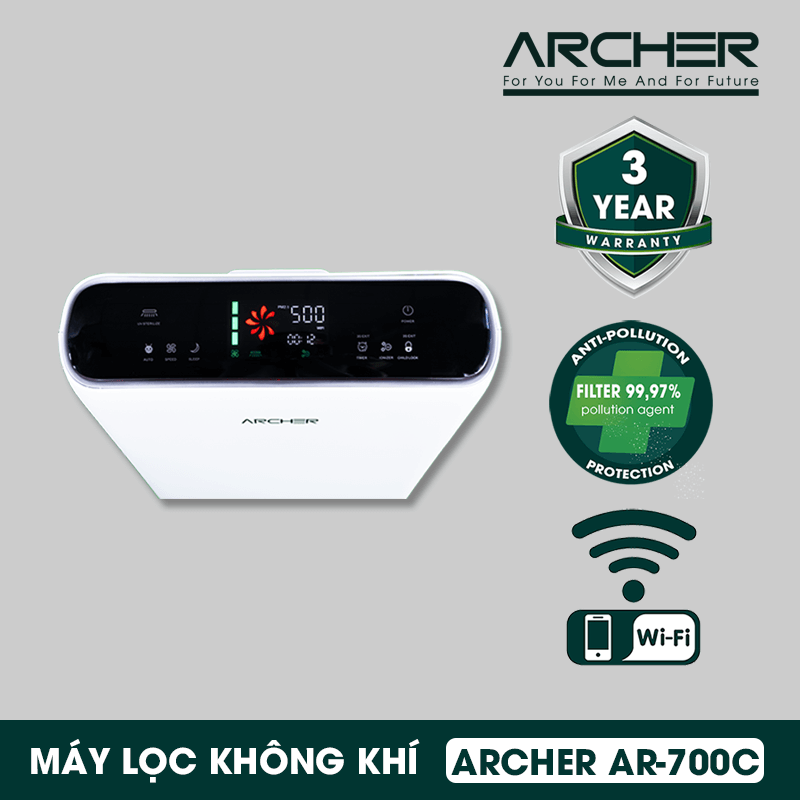 Máy Lọc Không Khí Archer AR-700C - Hàng Chính Hãng