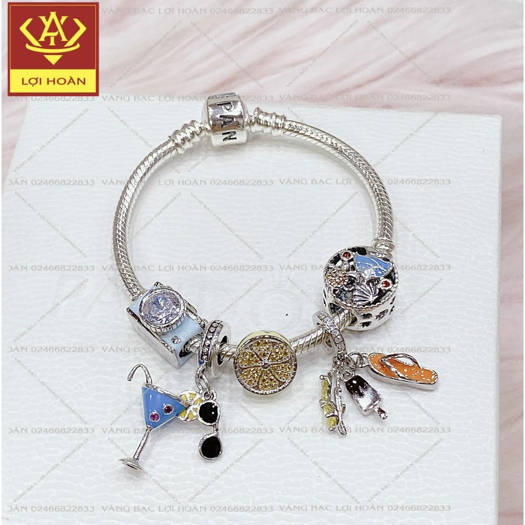 Vòng tay pandora bạc 925 giá tốt_Vàng Bạc Lợi Hoàn