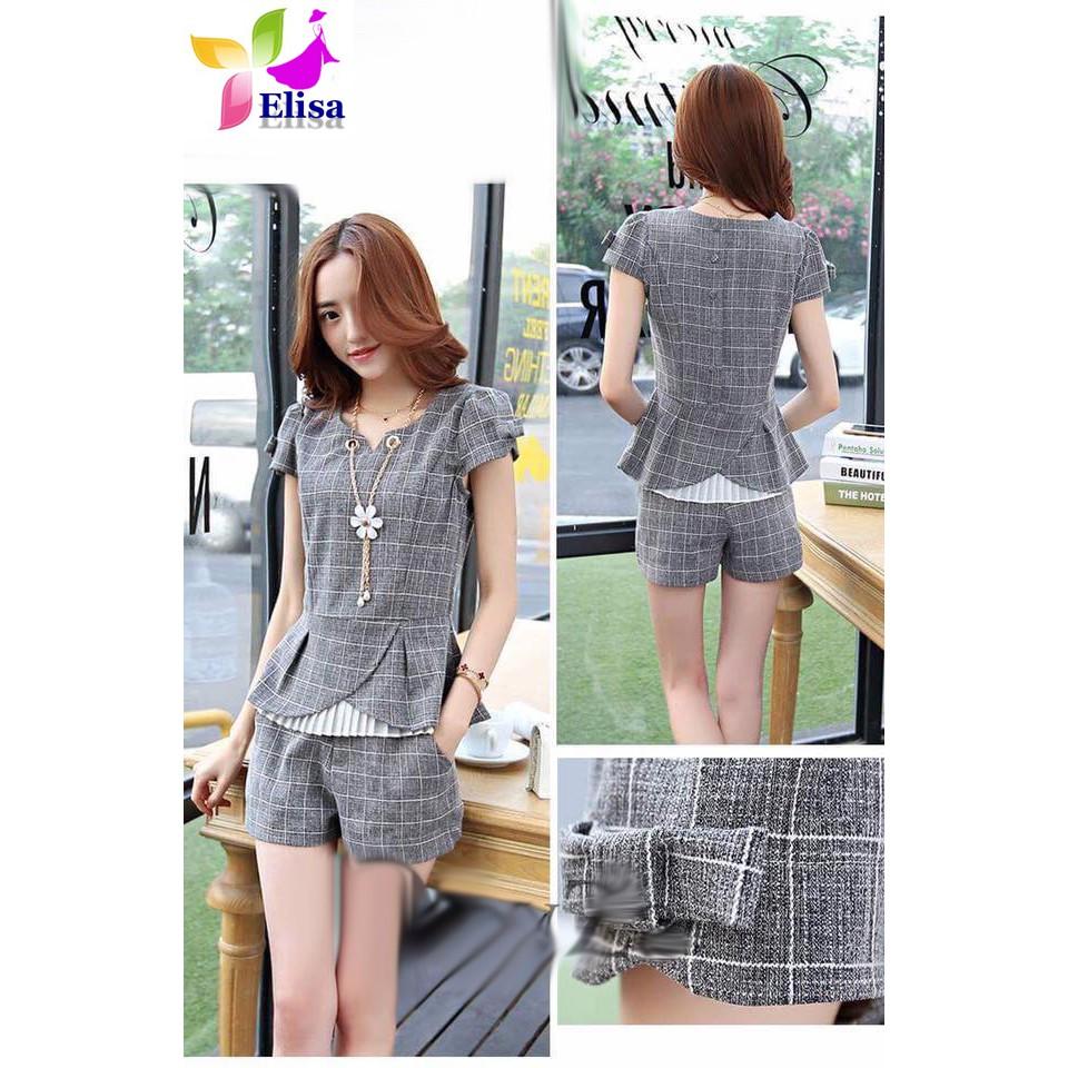 Bộ short kèm vòng cổ LP08 cao cấp