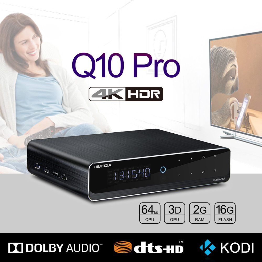 Android tv box Himedia Q10 Pro Kèm ổ 3TB full Nhạc, Phim , chất lượng cao - CHÍNH HÃNG mới 100%