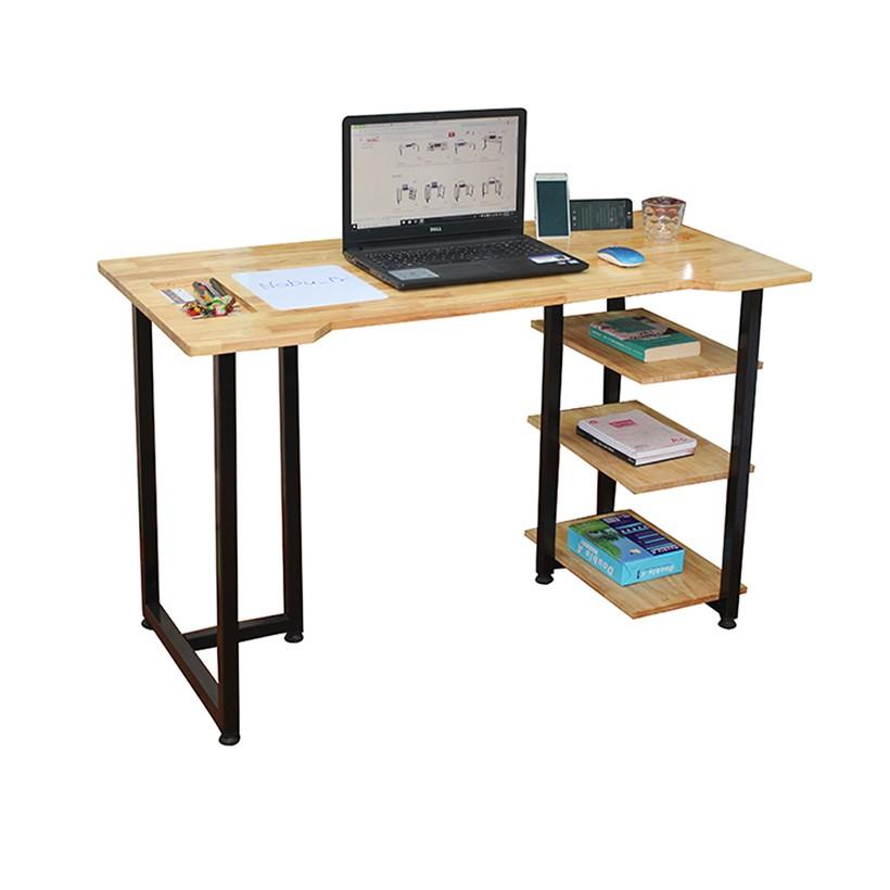 Bàn liền kệ thông minh gỗ tự nhiên LK03