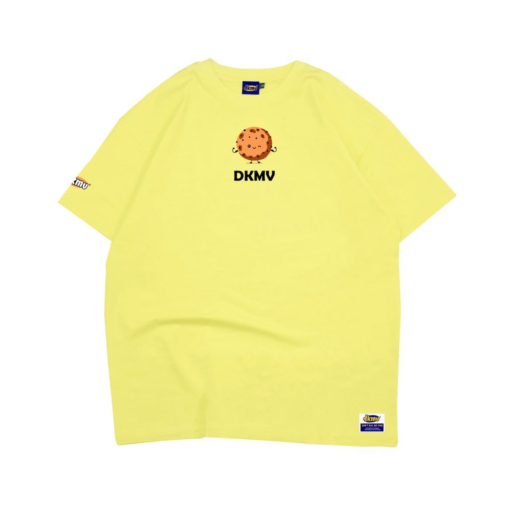 Áo thun nữ form rộng màu vàng | DKMV Yellow Friends Not Food Tee