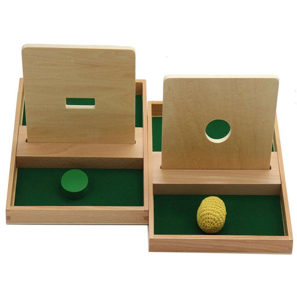 Creative Wooden  Box Early Educational Toys Montessori Teaching for Kids