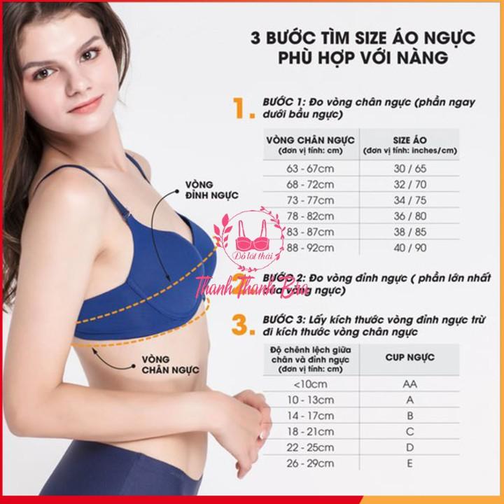 Áo lót thái lan 967 – Áo lót bigsize không gọng, mút mỏng