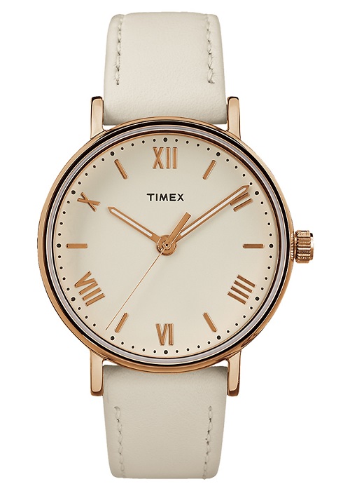 Đồng Hồ Nữ Dây Da Timex Southview TW2R28300 (37mm) - Trắng