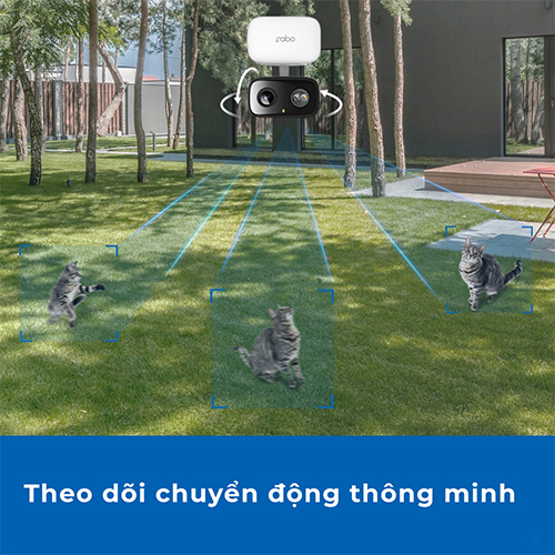 Camera trong nhà/ngoài trời TP-Link Tapo Pan/Tilt Indoor/Outdoor Home Security 1080p Full HD C206 - Hàng chính hãng