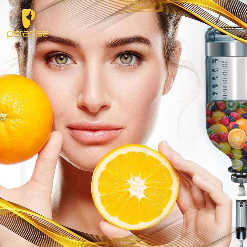 Paradise Spa - Chạy Vitamin C/ Lấy Sạch Nhân Mụn + Điều Trị Mụn, Thâm &amp; Kiểm Soát Da Dầu + Phục Hồi Da Mụn