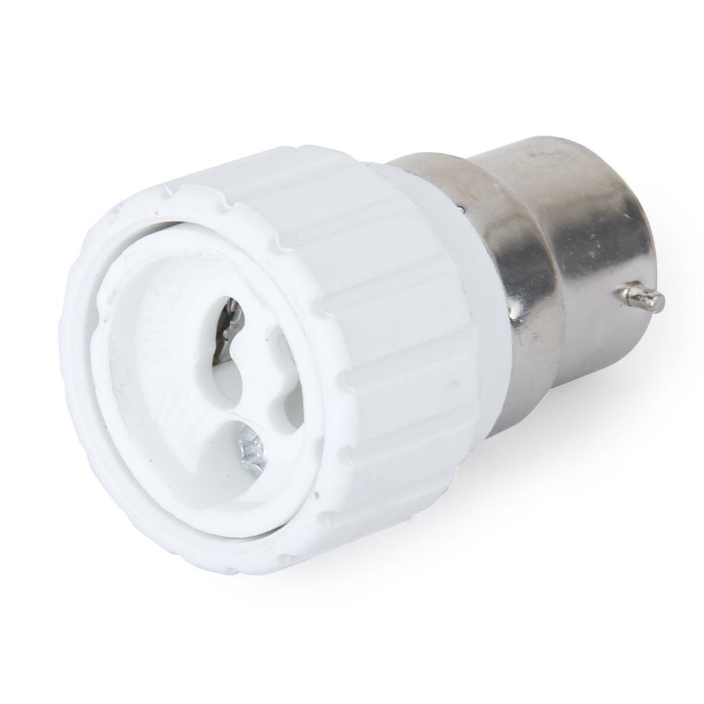 LED Halogen CFL Bulb Lamp Adapter B22-GU10 Bayonet
