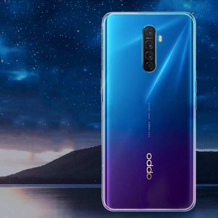 Ốp lưng dẻo silicon trong suốt dành cho Oppo Reno 10x