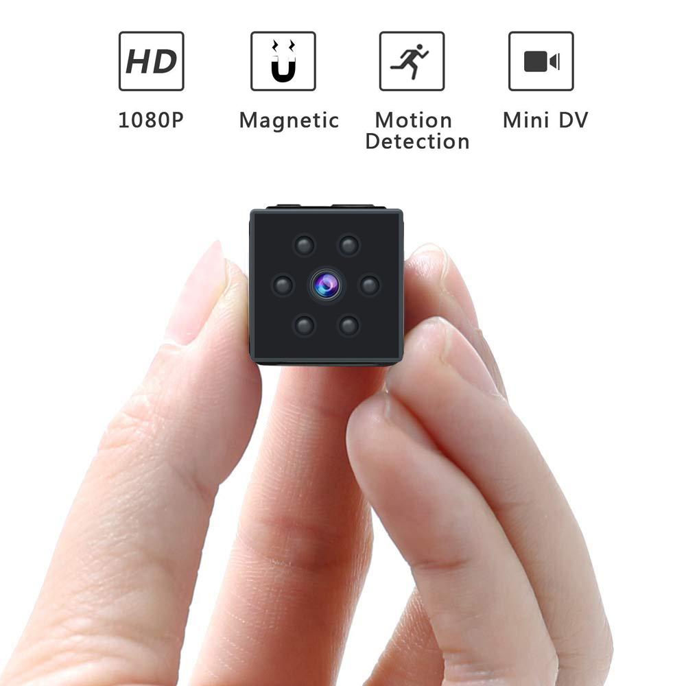 MD23 Camera Mini HD 1080P Thân Từ Tính Phát Hiện Chuyển Động Thể Thao DV Máy Quay Mini Ghi Hành Động Cam Có Dây Đeo Tay