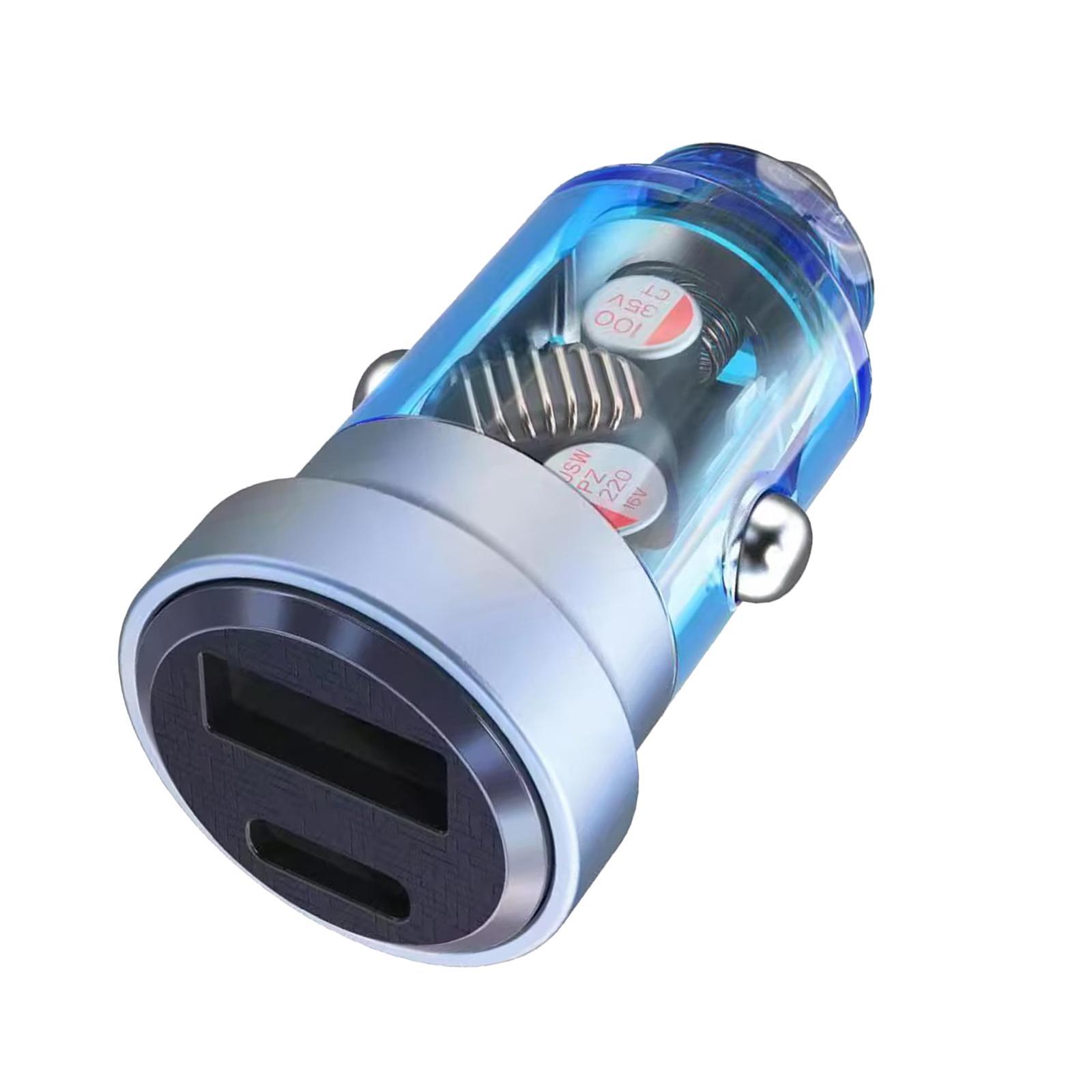 Mini Car Charger adapter Charging 12-24V Universal for Trucks