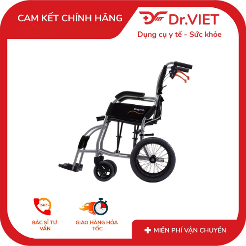 Xe lăn Karma Ergo Lite Bánh nhỏ 16 inch