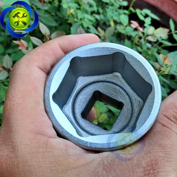 Tuýp 41mm loại 3/4 Kingtony 633541M loại ngắn 6 cạnh màu trắng