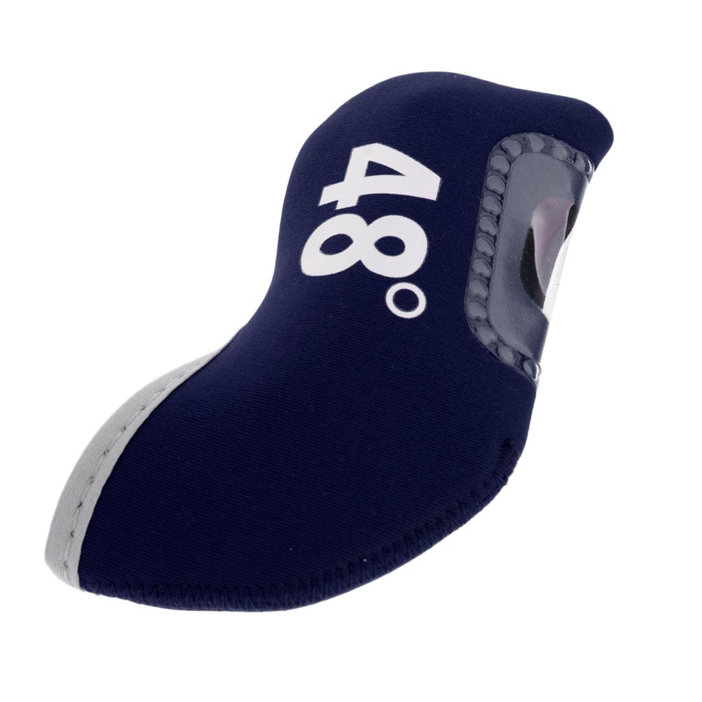 Golf Club Iron Putter Headcover Head Cover Protector 48 Degree Black