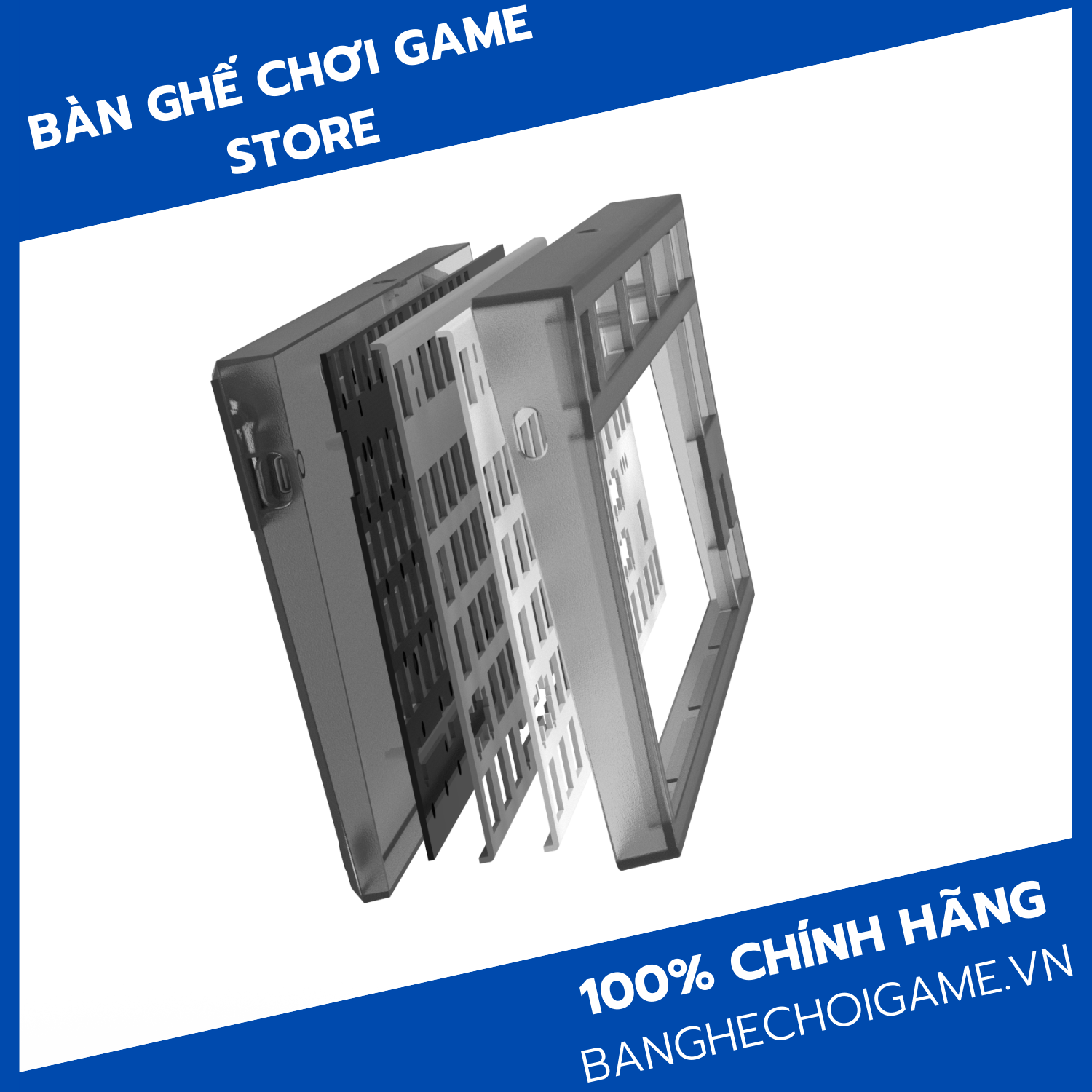 Bộ KIT bàn phím cơ FL-Esports MK870 RGB Hotswap 3 Mode - Hàng chính hãng