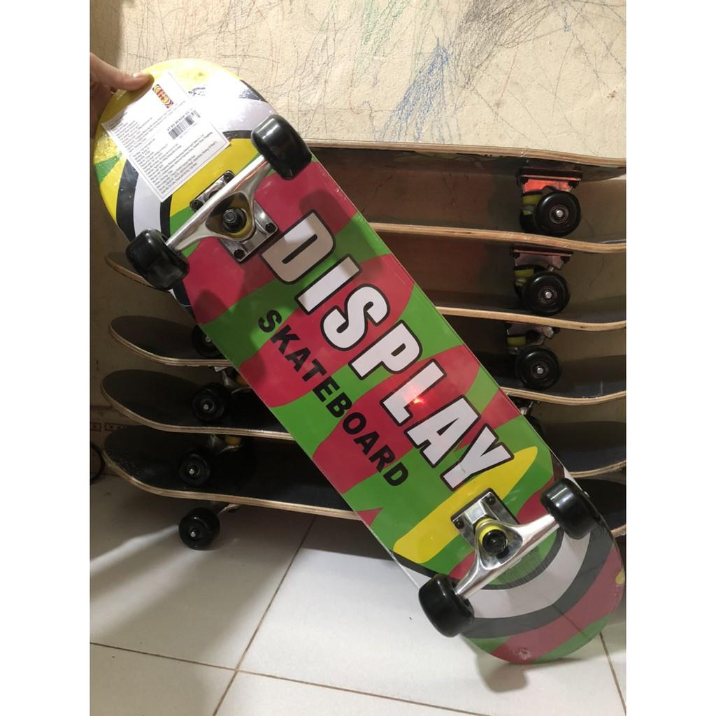 Ván trượt Skateboard Bensai 16 chịu lực lên đến 100kg MẶT NHÁM ĐEN ĐẲNG CẤP