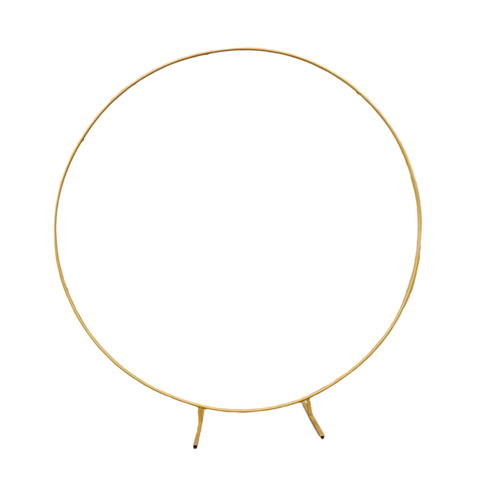 Wedding Arch Circle Backdrop Stand Frame for Holiday Wedding Decorative