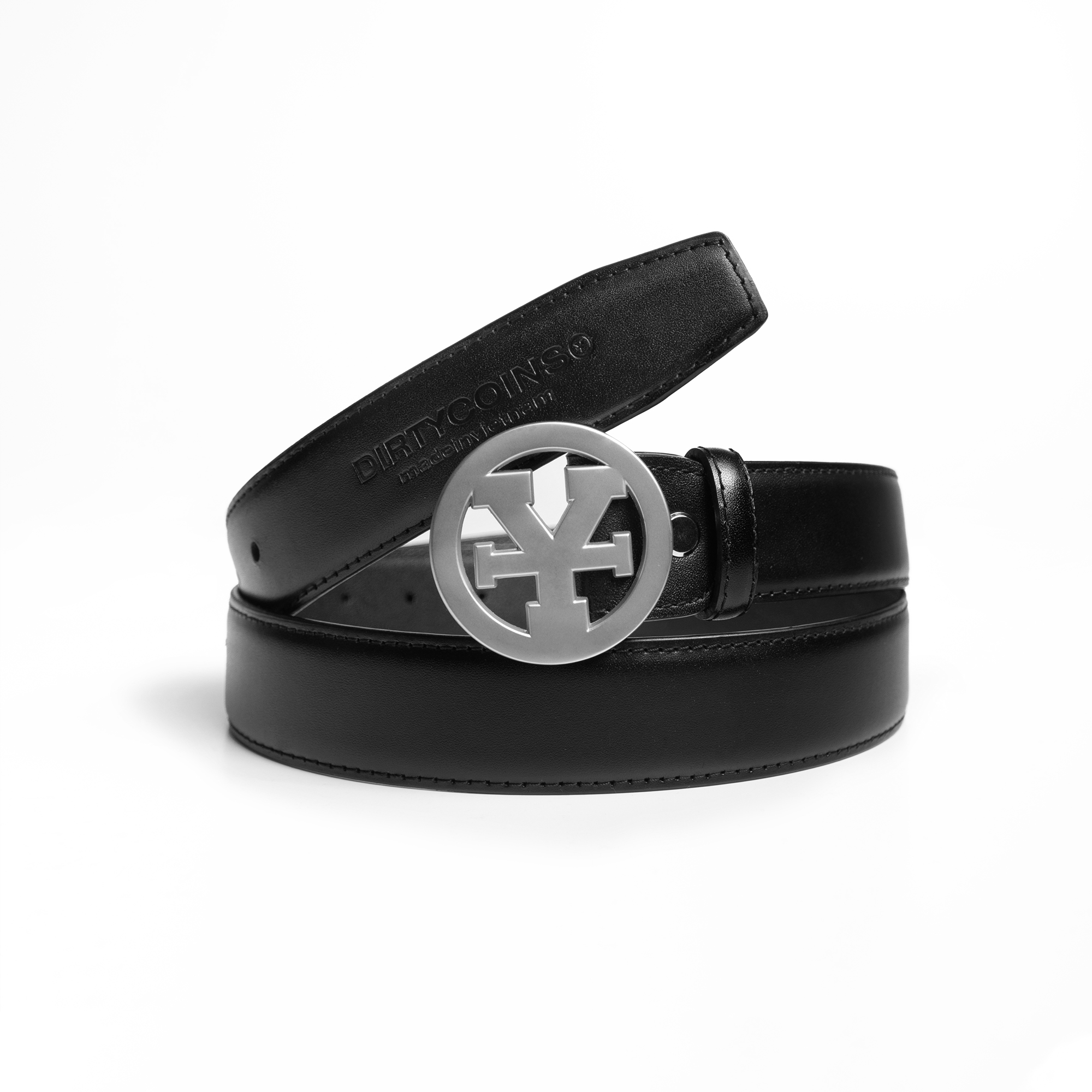 Thắt Lưng DirtyCoins Y Logo Leather Belt