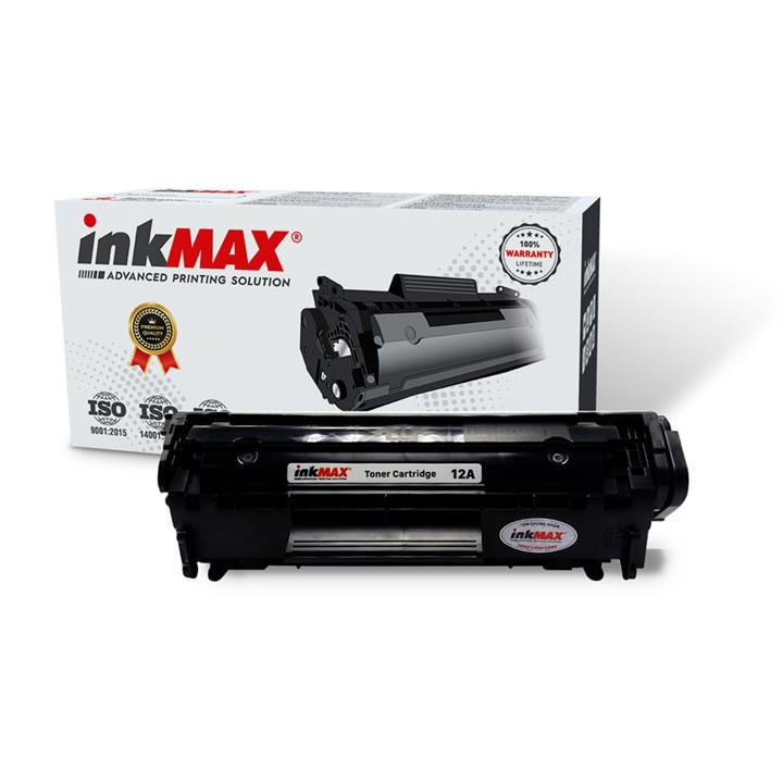 Hộp mực InkMAX 12A, dùng cho Canon LBP 2900, 3000 , HP Laser 1010, 1012, 1015, 1018, 1020, 1022, 3015, 3020, 3030, 3050, 3052, 3055, M1055MFP, M1319MFP - Hàng chính hãng