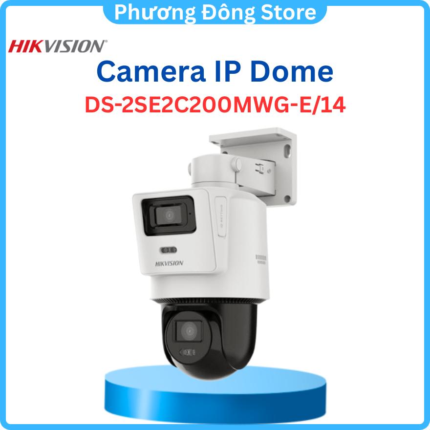 Camera IP Speed dome 2MP Hikvision DS-2SE2C200MWG-E/12, cảnh báo xâm nhập, chống nước IP66 ,.-Hàng chính hãng