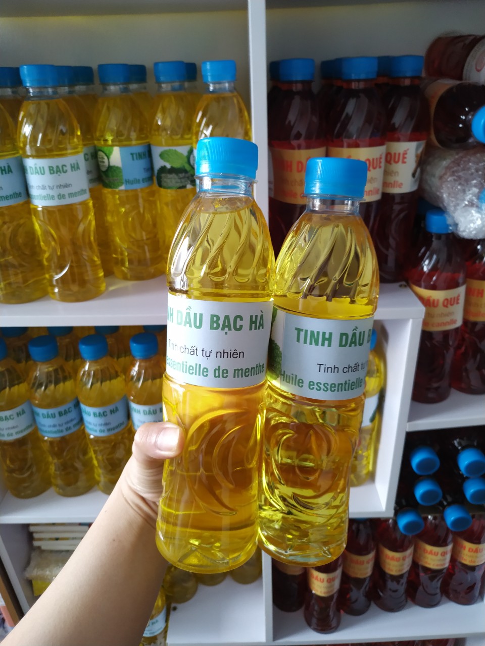 Tinh dầu bạc hà lau nhà, chai 500ml