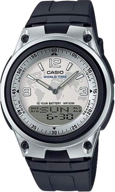 Đồng Hồ Nam Dây Nhựa Casio AW-80-7A2VDF (40mm) - Trắng