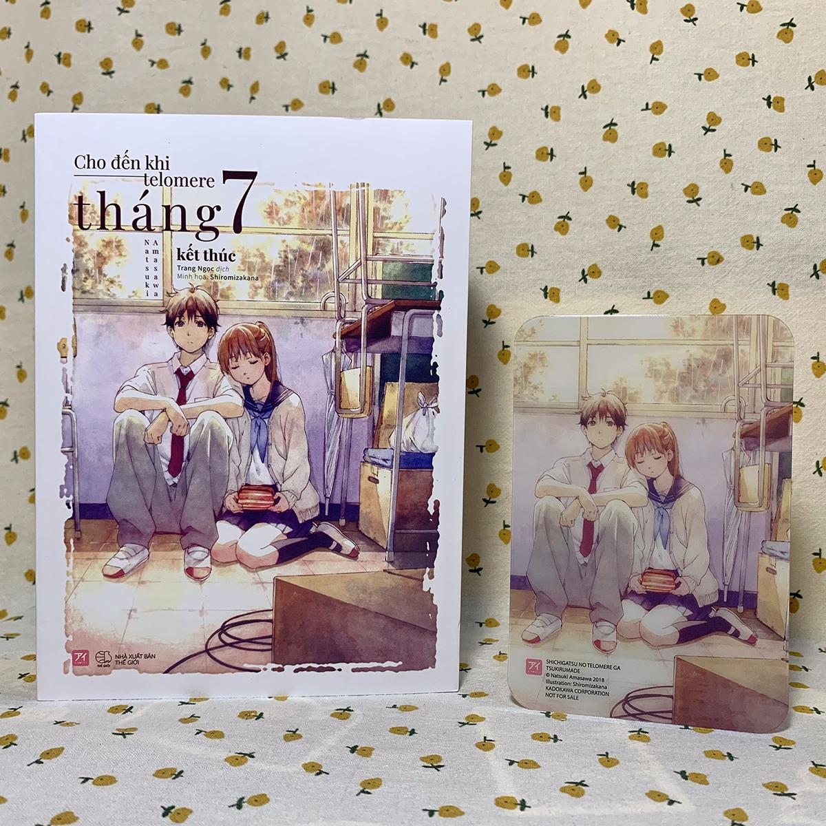 Bộ Sách Cho Đến Khi Telomere Tháng 7 Kết Thúc + Tháng 8 Cùng Em Và Những Ký Ức Vụn Vỡ - Tặng Kèm 2 Bookmark + 2 Postcard PVC + Bao Bọc Combo