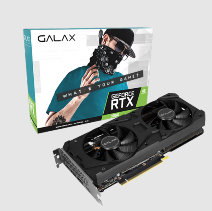 Card Màn Hình GALAX GeForce RTX 3060 (1-Click OC Feature) | 12GB GDDR6 192-bit DP*3/HDMI - Hàng Chính Hãng