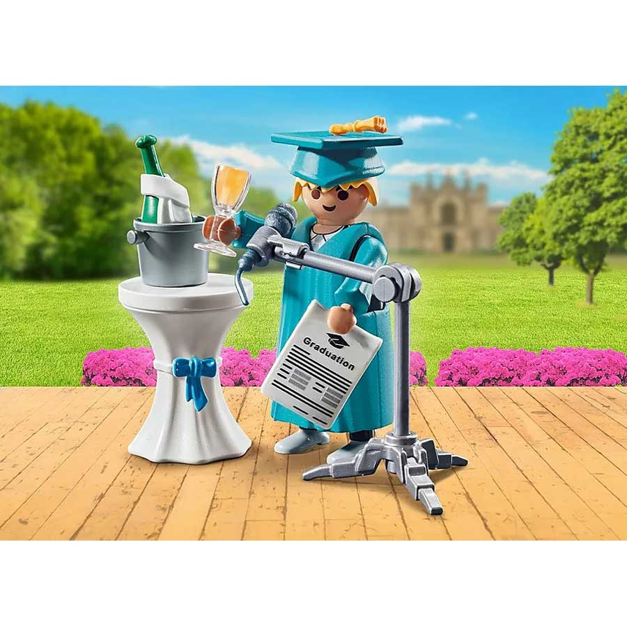 Đồ chơi mô hình Playmobil - Nhân vật Sinh viên trong ngày lễ tốt nghiệp