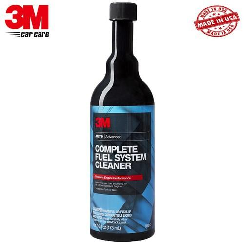 Dung Môi Phụ Gia Xăng 3M 08813 - Súc Béc Xăng Ô tô 3M - PN8813 Fuel System Cleaner Tank Additive 16oz