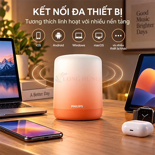 Loa Bluetooth Philips TAS1110OR/70 - Hàng chính hãng