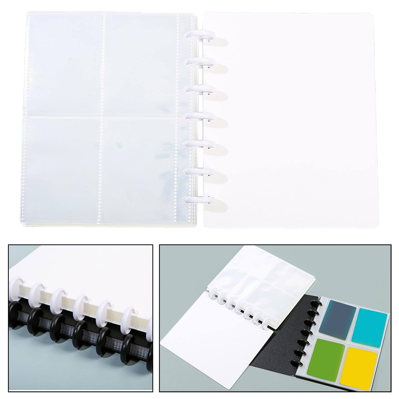 Portable 3 inch Mini Photo Album Photocard Sleeve 7  Binder Holder White