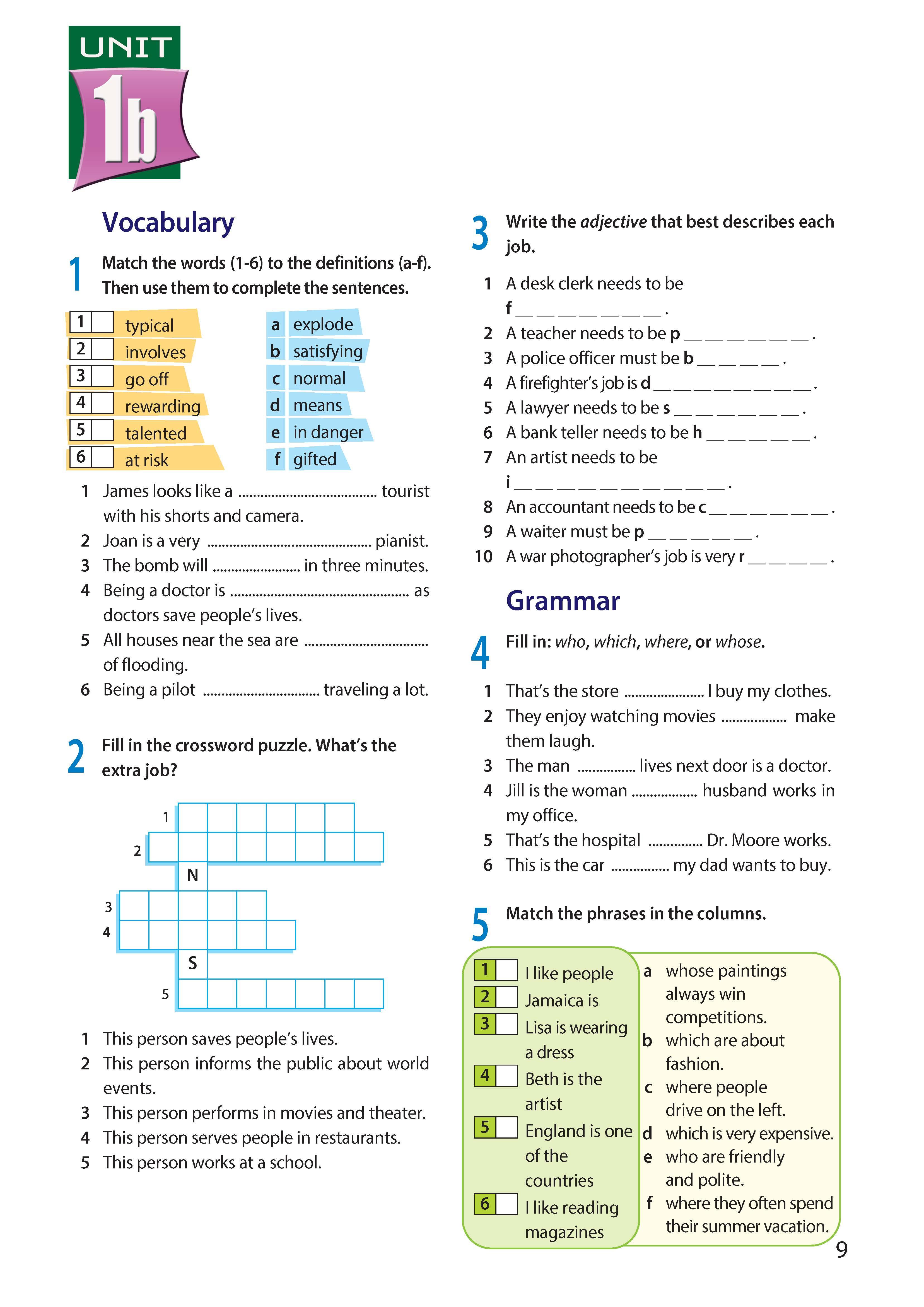 Access Grade 8 Workbook