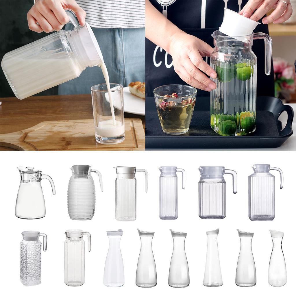 Water Jug 2x Juice Jug Drink Jug Beer Jug 600ml Fruit Jug