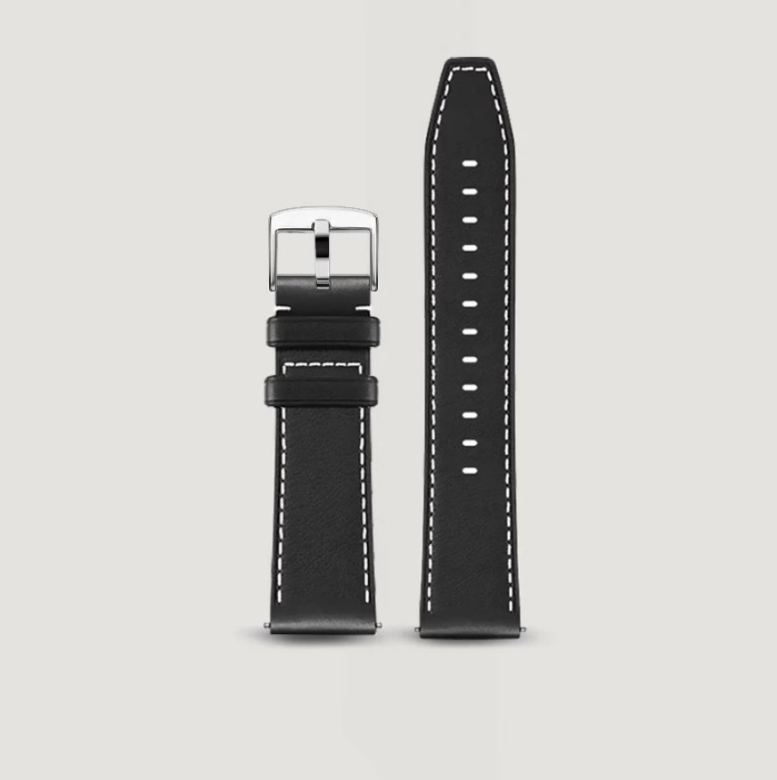 Dây đeo da cho đồng hồ thông minh Xiaomi Redmi Watch 3 Active, Lite / Redmi Watch 5 Lite, Active - Dây đeo smartwatch - Hàng chính hãng