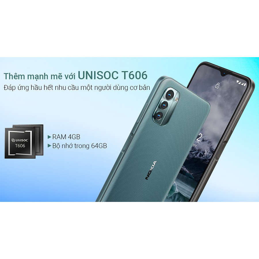 Điện Thoại Nokia G11  (4GB/64GB) - Hàng Chính Hãng