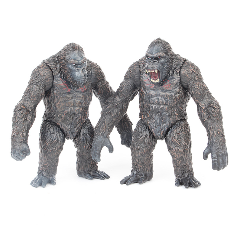 Bộ 2 Mô Hình King Kong Trong Skull Island - Cao 8cm