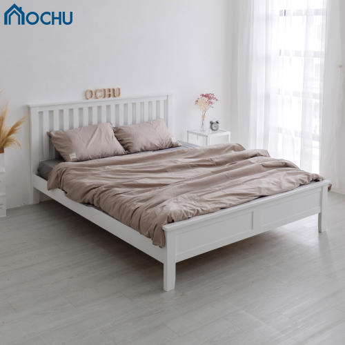 Giường Ngủ Gỗ Thông OCHU - Bernie Bed - White