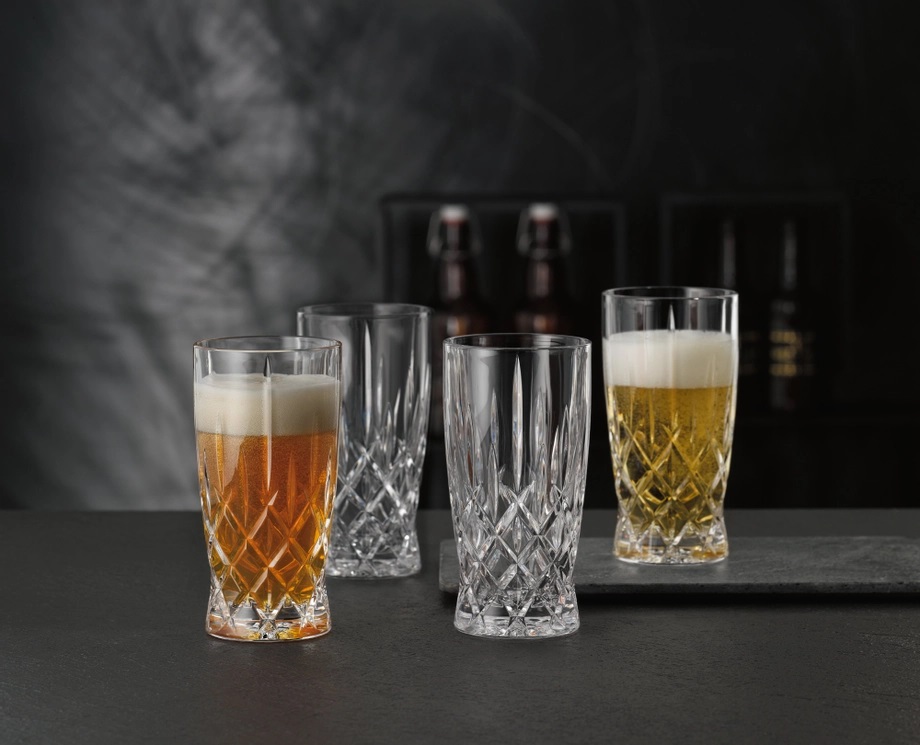 Bộ 4 ly bia pha lê Nachtmann Noblesse - Hàng chính hãng