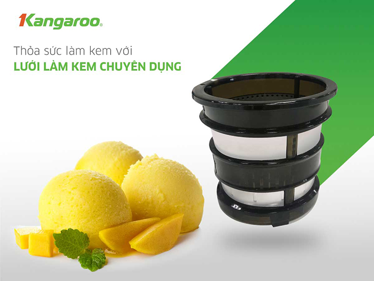 Máy Ép Chậm Kangaroo KG180SJD (180W) - Hàng Chính Hãng