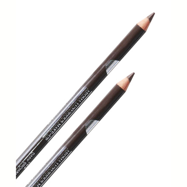 Chì vẽ mí mắt Aroma Eyeliner Pencil Hàn Quốc No.103 Black Brown tặng kèm móc khoá