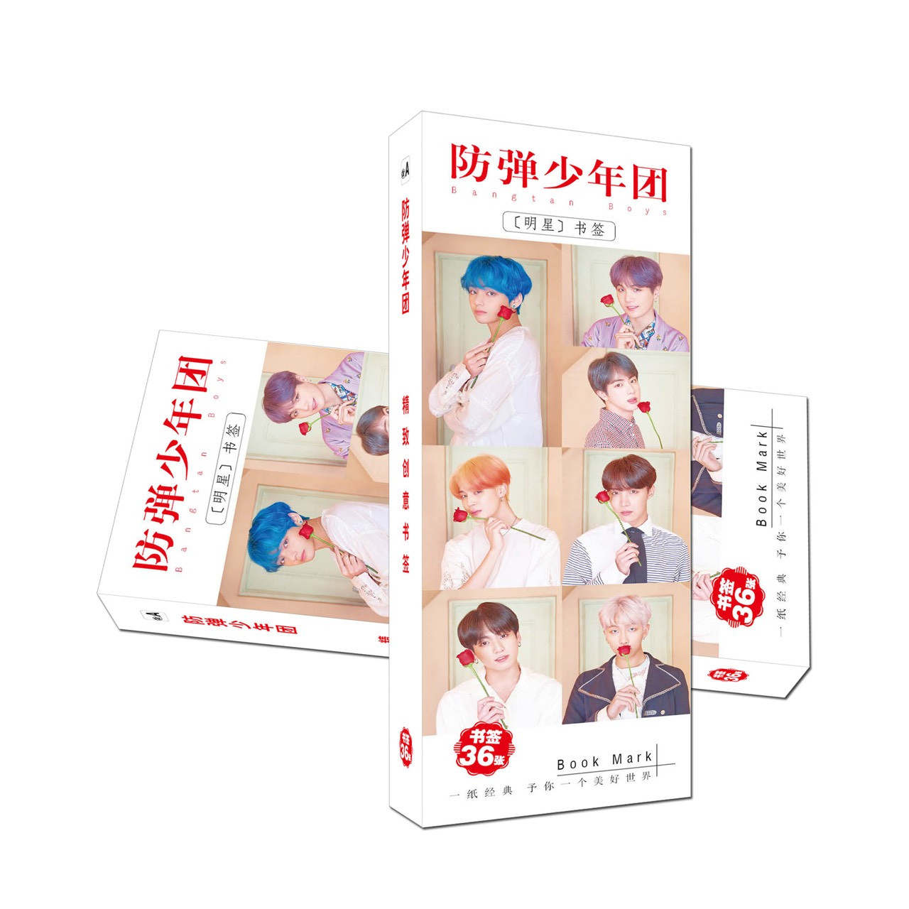 Set ảnh Bookmark in hình các oppa nhà BANG TAN (BTS)