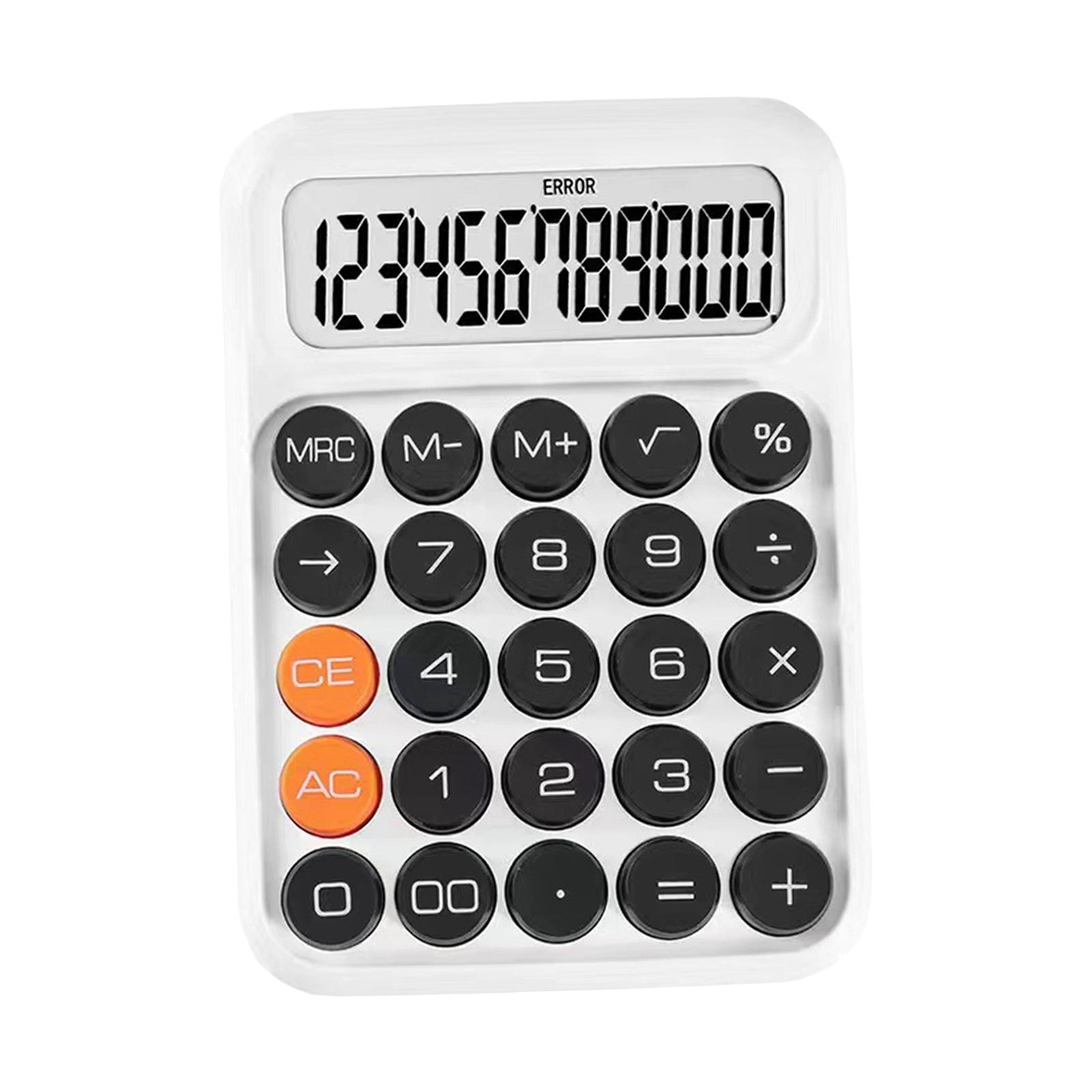 Calculator ,Standard Function Desktop Calculators with Big Button ,Portable Office Calculators for Business Use Travel