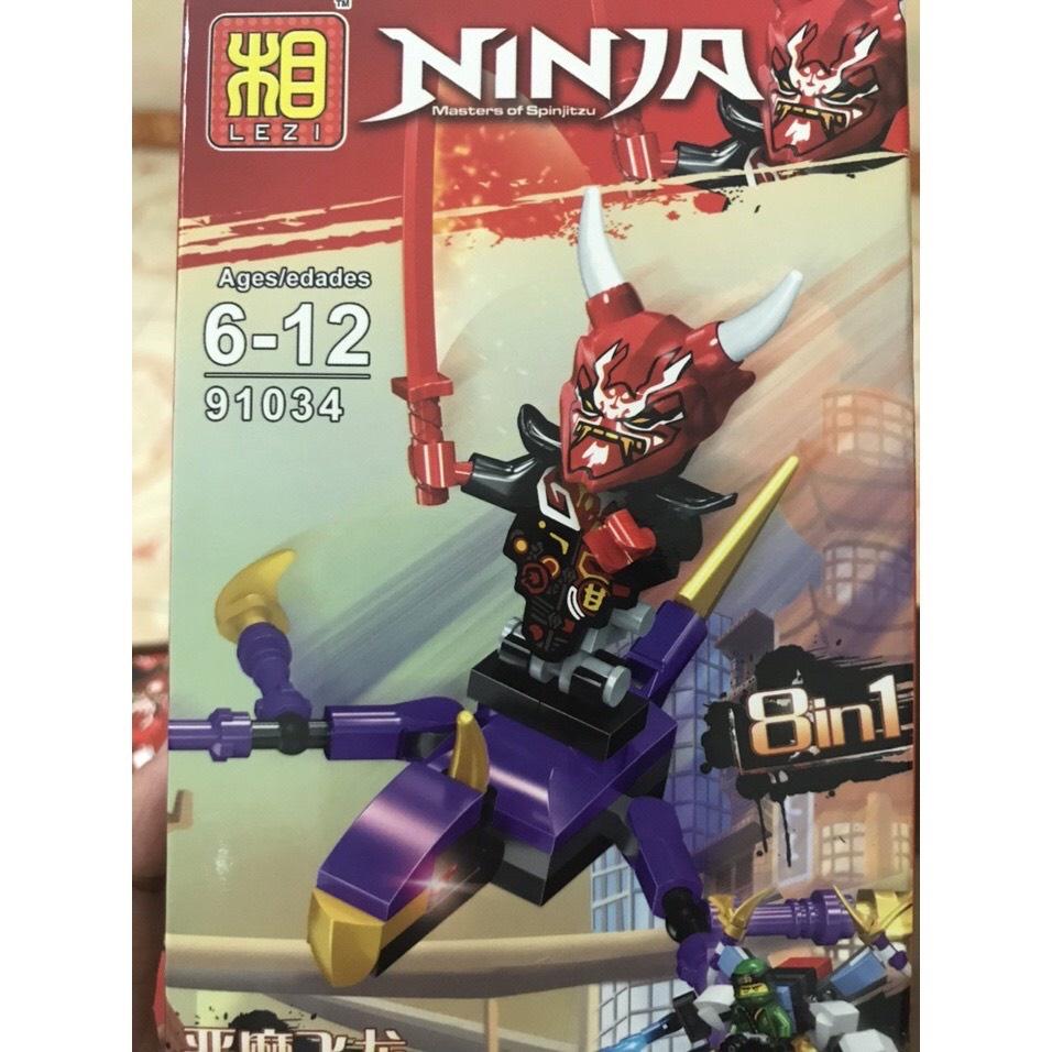 Lego cho bé đồ chơi lego xếp hình Ninja đồ chơi sáng tạo cho con