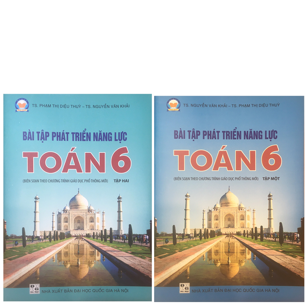 Combo Sách Bài Tập Phát Triển Năng Lực Toán 6 Tập 1 + Tập 2