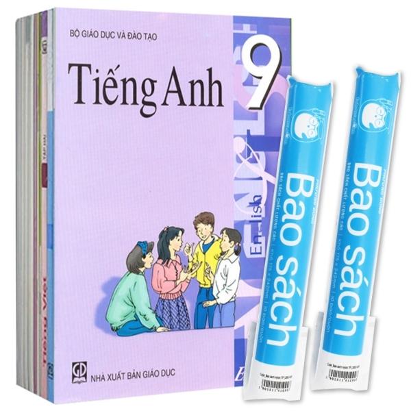 Sách Giáo Khoa Bộ Lớp 9 - Sách Bài Học (Bộ 12 Cuốn) (2022) + 2 Cuộn Bao Sách Nylon TP