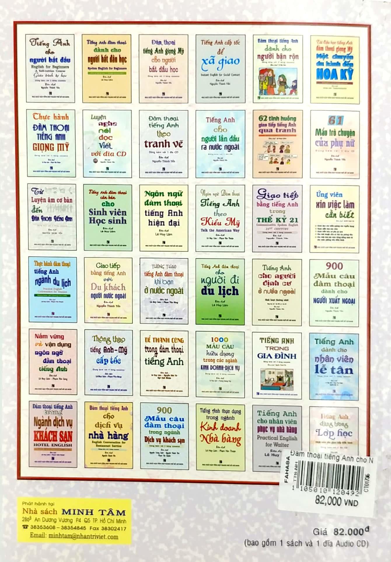 Sách Đàm Thoại Tiếng Anh Cho Nhân Viên Bán Hàng - Kèm CD